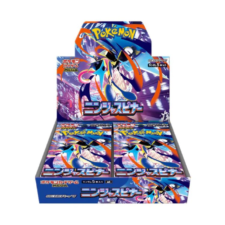 Pokémon TCG - MEGA Ninja Spinner - M4 - New Sealed - JP